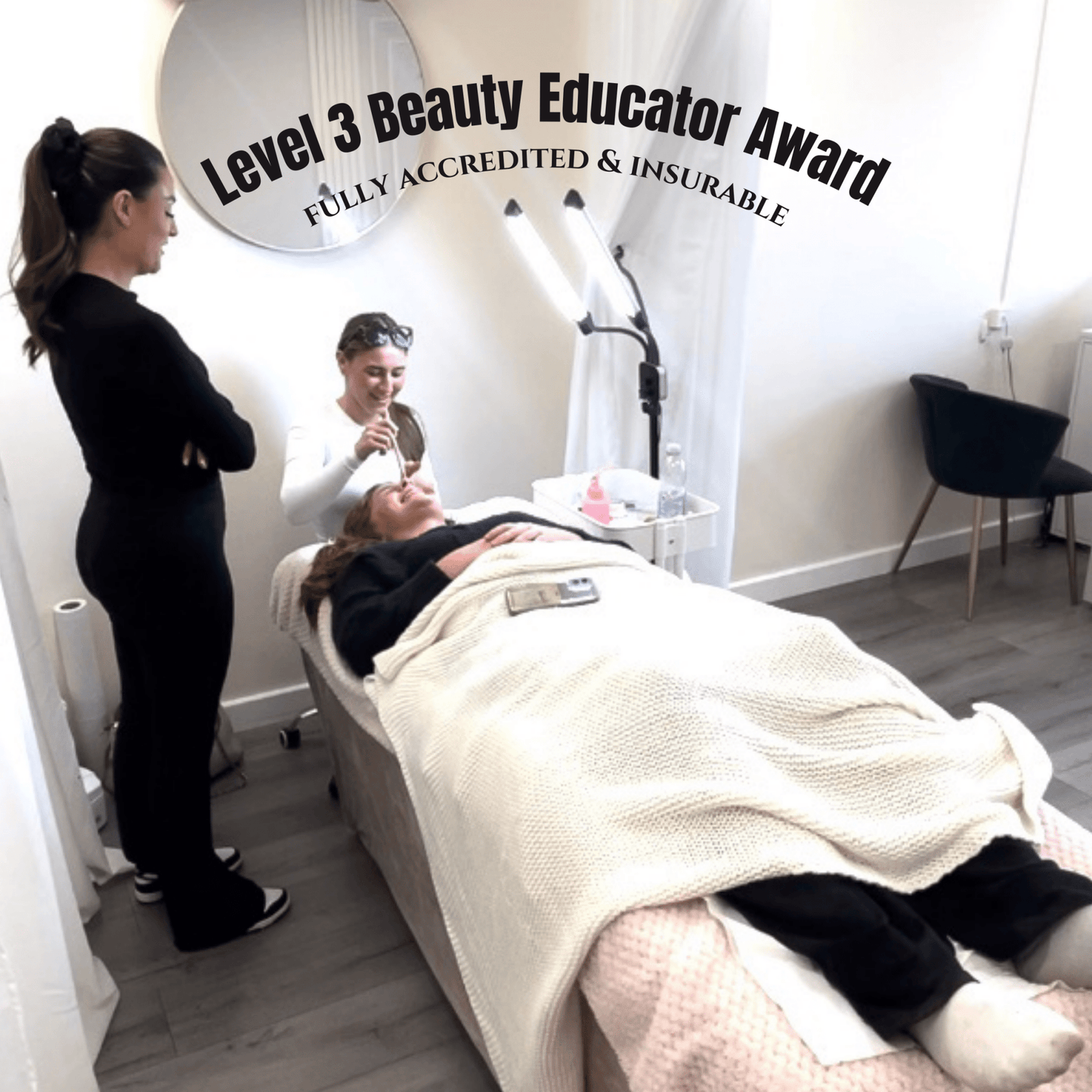 Become a beauty educator - Level 3 beauty educator award. - Lash Paige