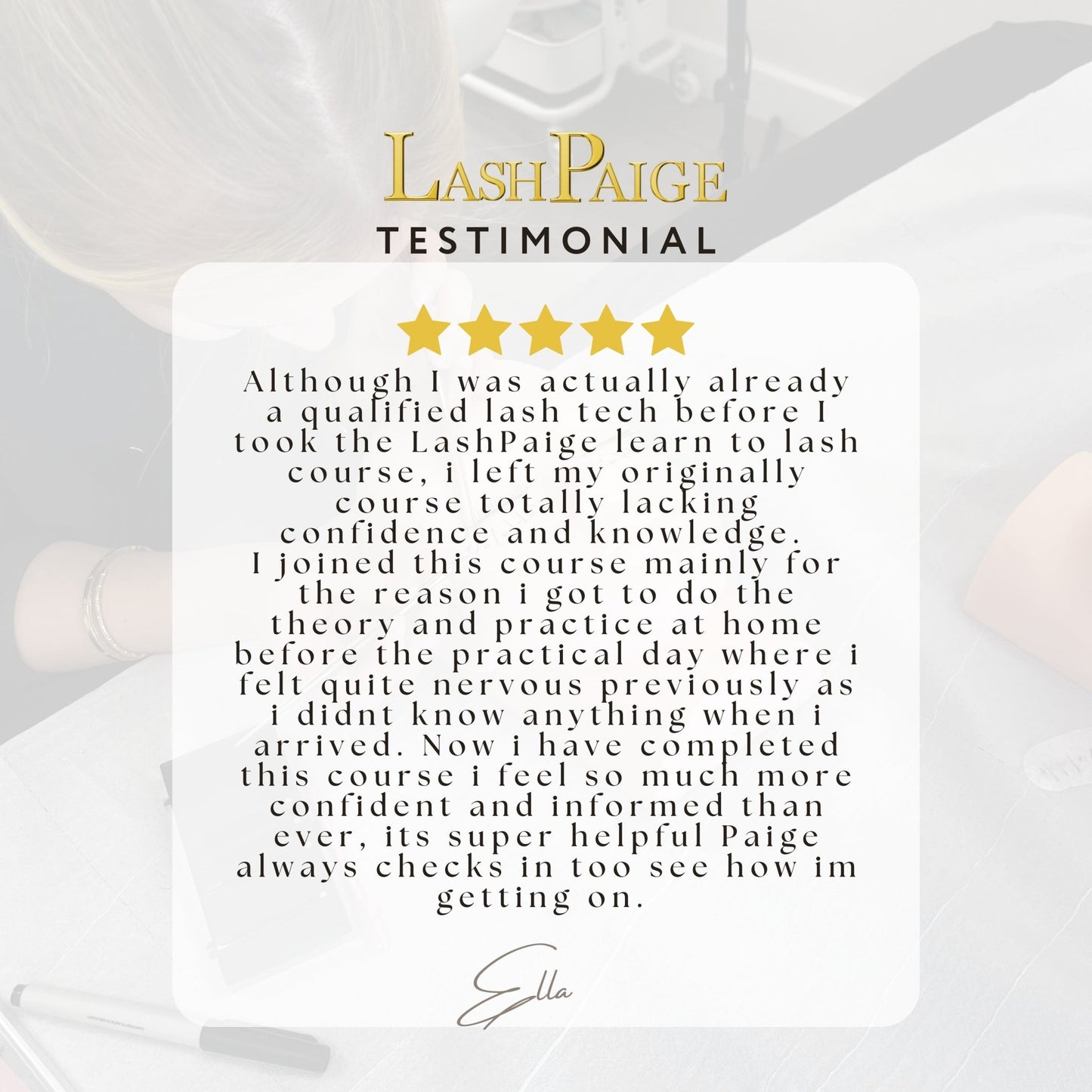 Learn 2 La$h - FREE KIT WORTH £130! - Lash Paige