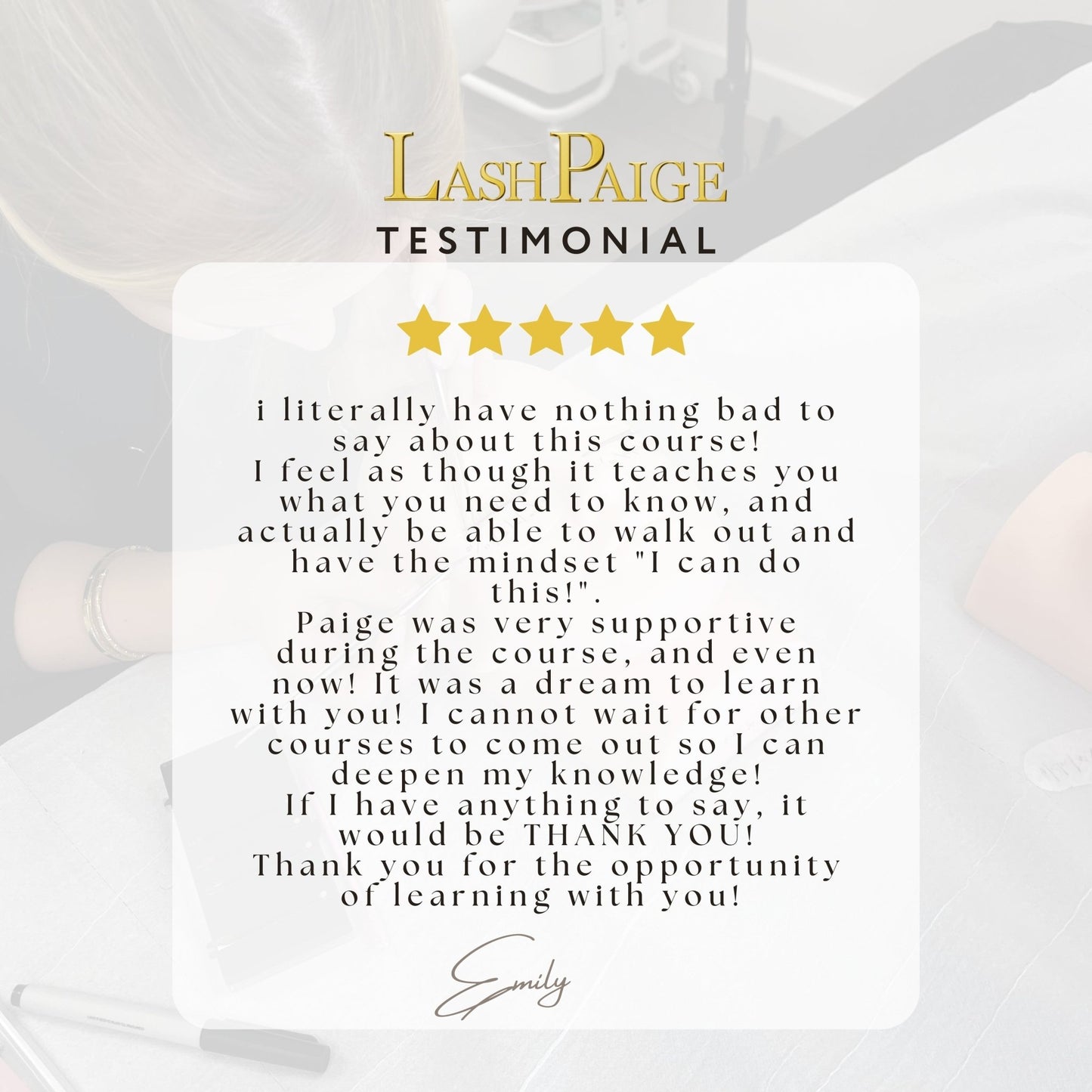 Learn 2 La$h - FREE KIT WORTH £130! - Lash Paige